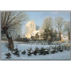 Julemrke 1992 p Postkort