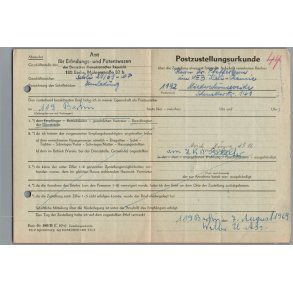 Postpapirer - Berlin - DDR - 1969