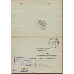 Postpapirer - Berlin - DDR - 1969