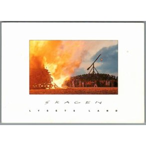 Skagen - Lysets Land - Sankt Hans p� Skagen - Postkort - Brugt