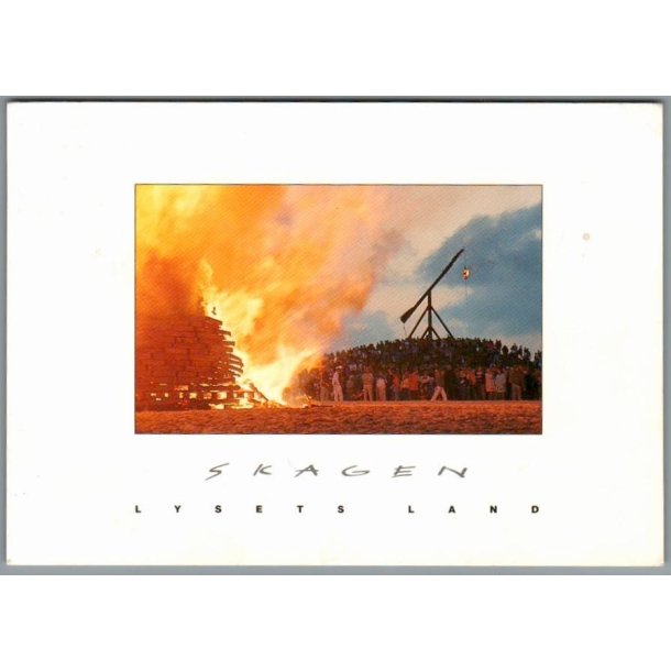 Skagen - Lysets Land - Sankt Hans p� Skagen - Postkort - Brugt