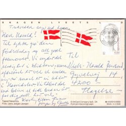 Skagen - Lysets Land - Fiskerhus - Postkort - Brugt