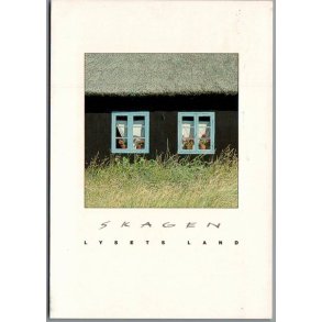 Skagen - Lysets Land - Fiskerhus - Postkort - Brugt