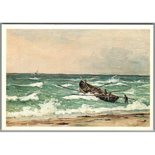 Martinus R�rbye - Fiskere fra Skagen - Skagen Museum - Postkort - Ubrugt