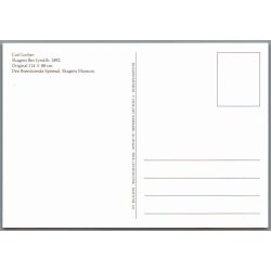 Carl Locher - Skagens Rev Fyrskib - Postkort - Ubrugt