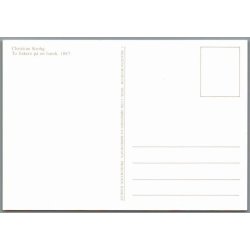 Christian Krogh - To Fiskere - Postkort - Ubrugt