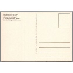 Johan Krouthen - En sovende dreng i Skagen - Postkort - Ubrugt