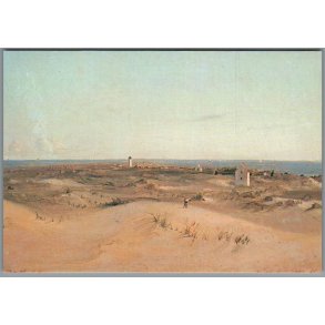 Vilhelm Melbye - Udsigt over Skagen - Skagen Museum - Postkort - Ubrugt