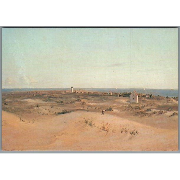 Vilhelm Melbye - Udsigt over Skagen - Skagen Museum - Postkort - Ubrugt