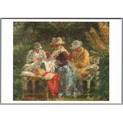 Laurits Tuxen - Kunstnerens Hustru- Skagen Museum - Postkort - Ubrugt