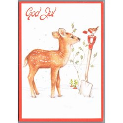 Julemrke 1992 p Postkort