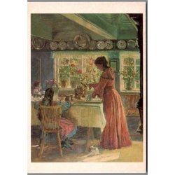 Laurits Tuxen - Kaffe Skl�nkes - Skagen Museum - Postkort - Brugt