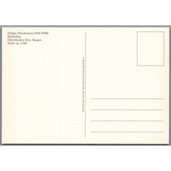 Holger Drachmann - Brnding - Postkort - Ubrugt