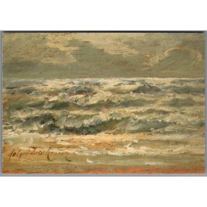 Holger Drachmann - Brnding - Postkort - Ubrugt