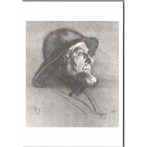 Viggo Johansen - Fisker - Skagen museum - Postkort - Ubrugt