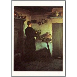 Viggo Johansen - K�kkeninteri�r - Skagen Museum -  Postkort - Ubrugt