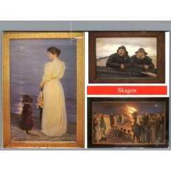 Skagensmalerier - Postkort - Brugt