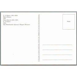 Skagensmalere Kr�yer og Bj�rk - Postkort - Ubrugt