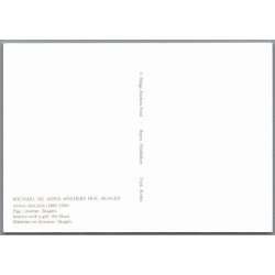 Anna Ancher - Pige i interir - Postkort - Ubrugt