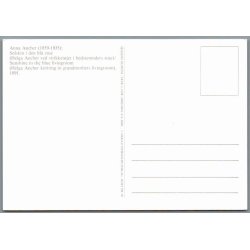 Anna Ancher - Solskin i den bl stue  - Postkort - Ubrugt