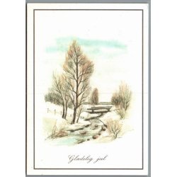 Julemrke 1992 p Postkort