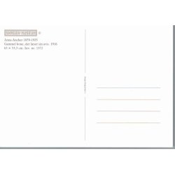 Anna Ancher - Gammel kone  - Postkort - Ubrugt