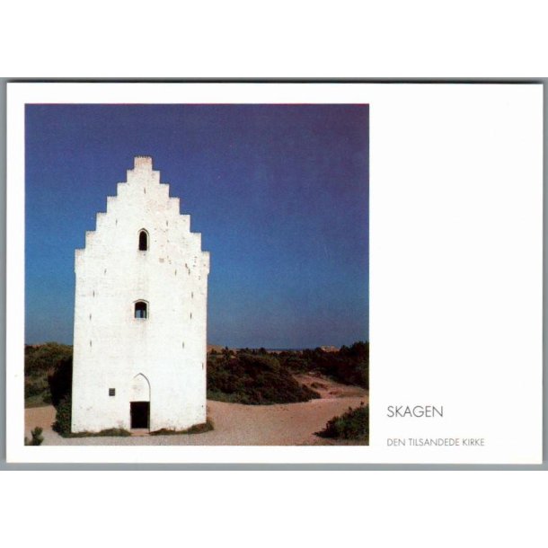 Skagen - Den tilsandede Kirke - Postkort - Ubrugt