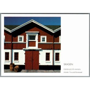 Skagen - Fiskehuse p� Havnen - Postkort - Ubrugt