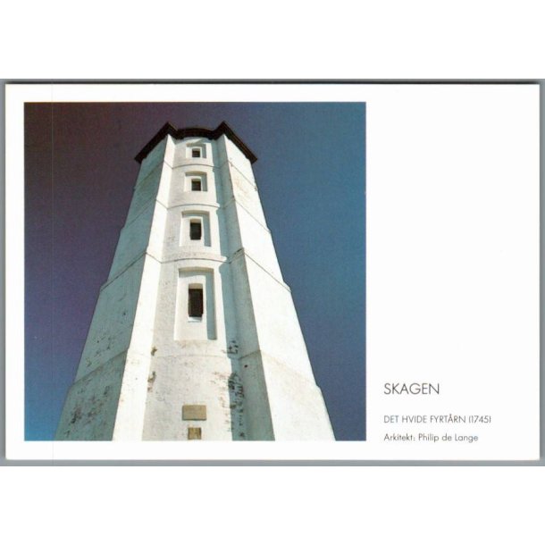 Skagen - Det hvide Fyrt�rn - Postkort - Ubrugt