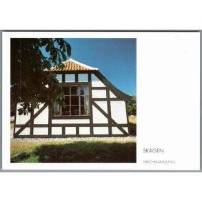 Skagen - Drachmanns Hus - Postkort - Ubrugt