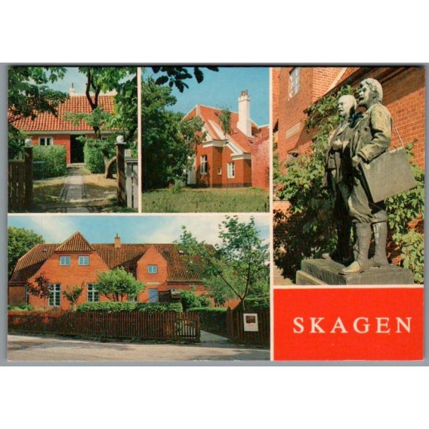 Skagen - Anchers Hus - Postkort - Ubrugt