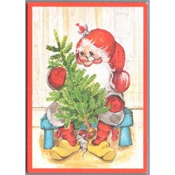 Julemrke 1992 p Postkort