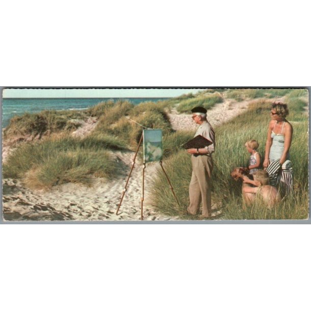 Kunstner og Feriebyen Skagen - Postkort - Ubrugt