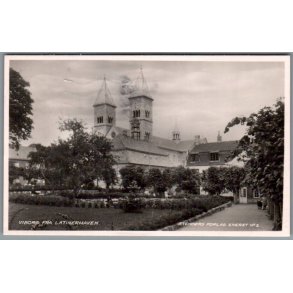 Viborg - Fra Latinerhaven -  Postkort - Brugt