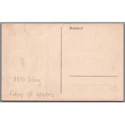 Viborg - Sygehuset -  Postkort - Ubrugt