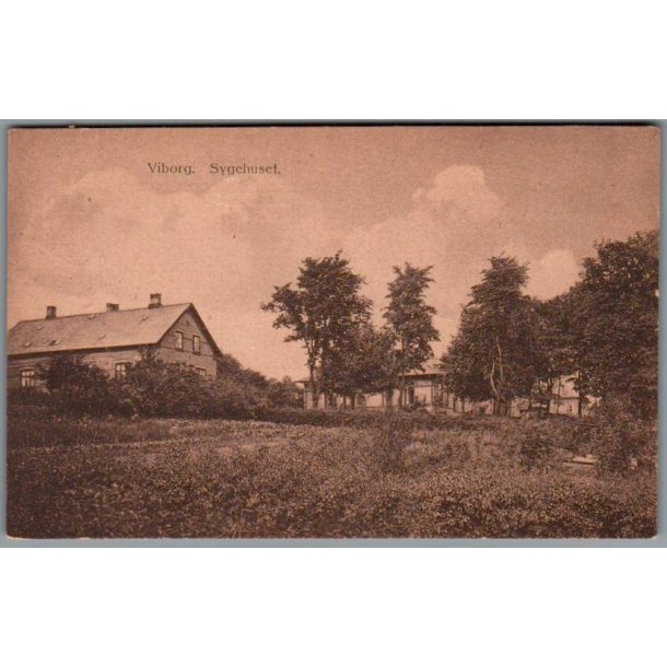 Viborg - Sygehuset -  Postkort - Ubrugt