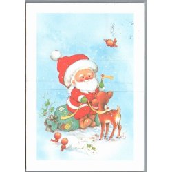 Julemrke 1992 p Postkort