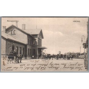 Banegaarden - Viborg - Postkort - Brugt