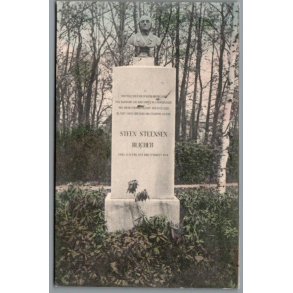 St. Steensen Blicker Gravsten - Viborg -  Postkort - Brugt