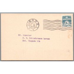 Viborg Elektricitetsvrk -  Helsagspostkort - Brugt