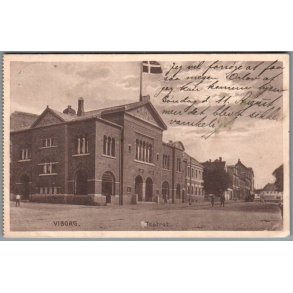 Viborg - Teateret -  Postkort - Brugt