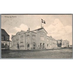 Viborg ny Theater -  Postkort - Brugt