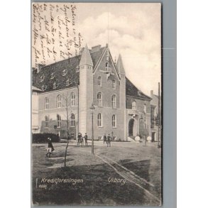 Viborg - Kreditforeningen -  Postkort - Brugt