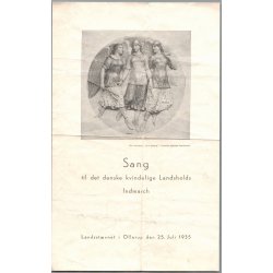 Sang - Danske kvinders landsholds indmarch - Landsst�vnet Ollerup 1935