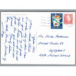 Julemrke 1992 p Postkort