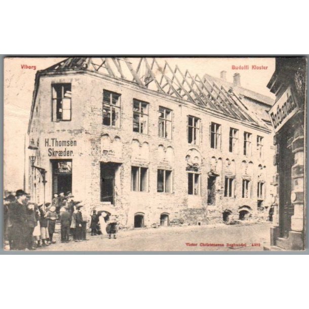 Viborg - Budolfi Kloster - Postkort - Brugt