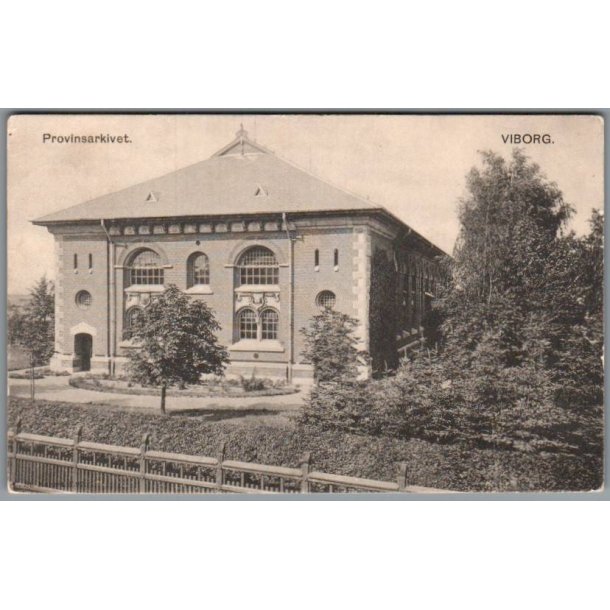 Viborg - Provinsarkivet - Postkort - Brugt