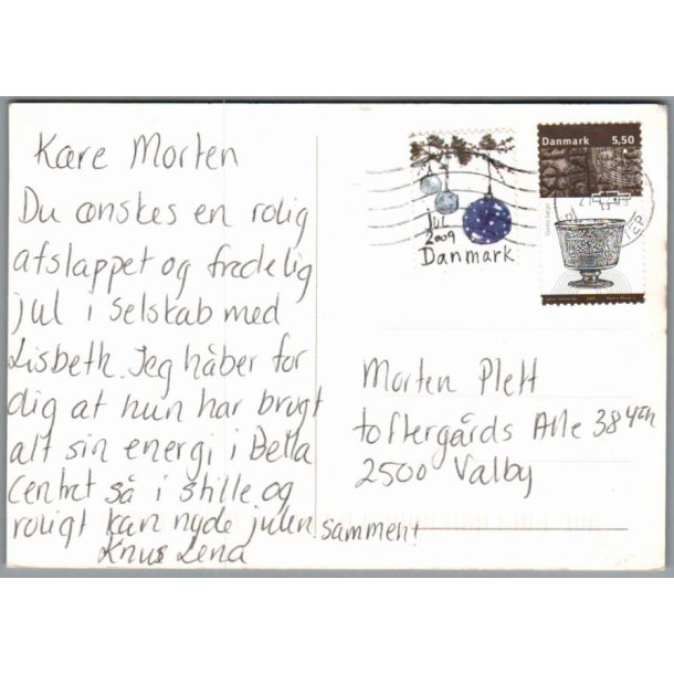 Julemrke 2009 p Postkort