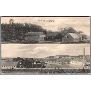 Parti fra Daubjerg - Postkort - Ubrugt
