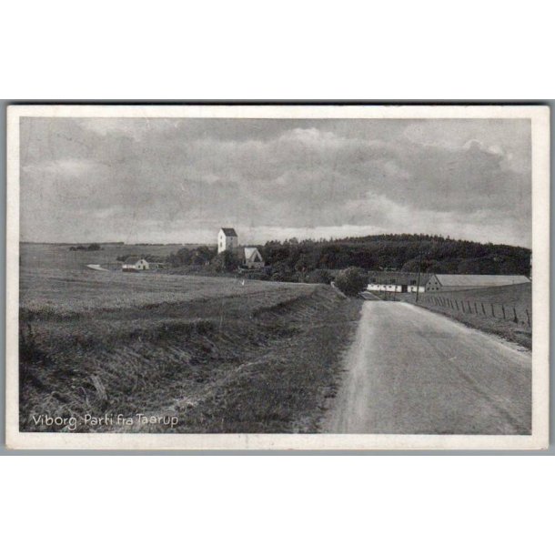 Viborg - Parti fra Taarup - Postkort - Brugt